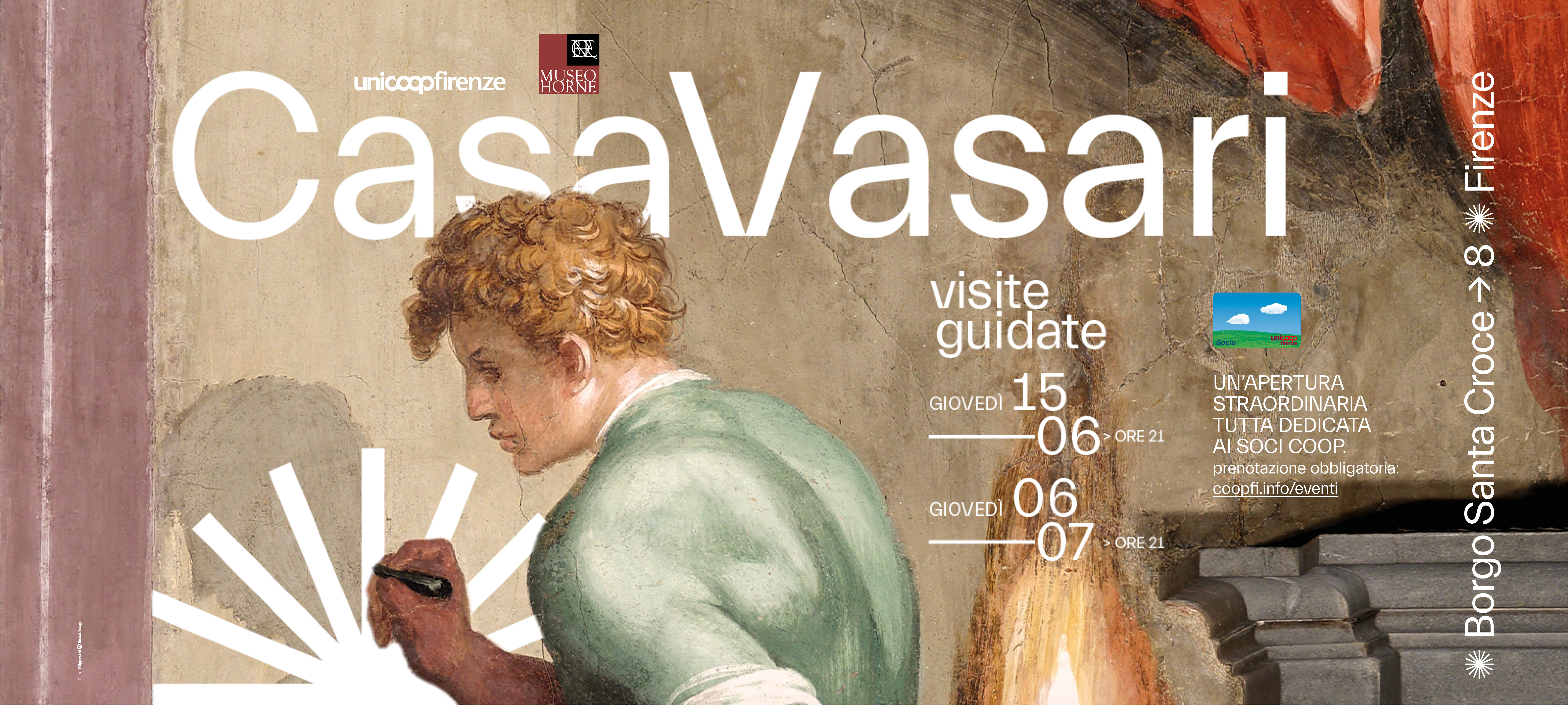 Casa Vasari - 15 Giugno - ore 21