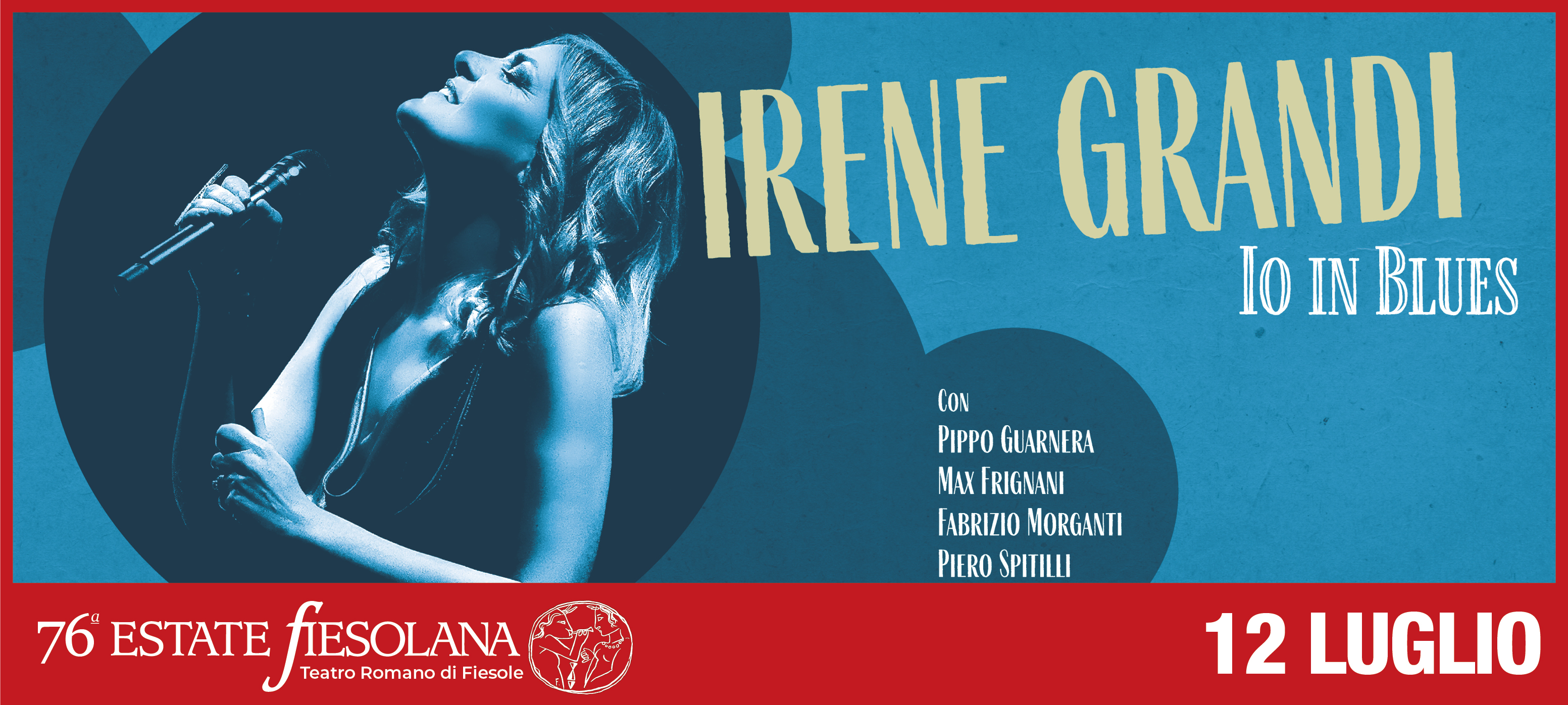 Irene Grandi in blues - 12 Luglio 2023 - ore 21:15