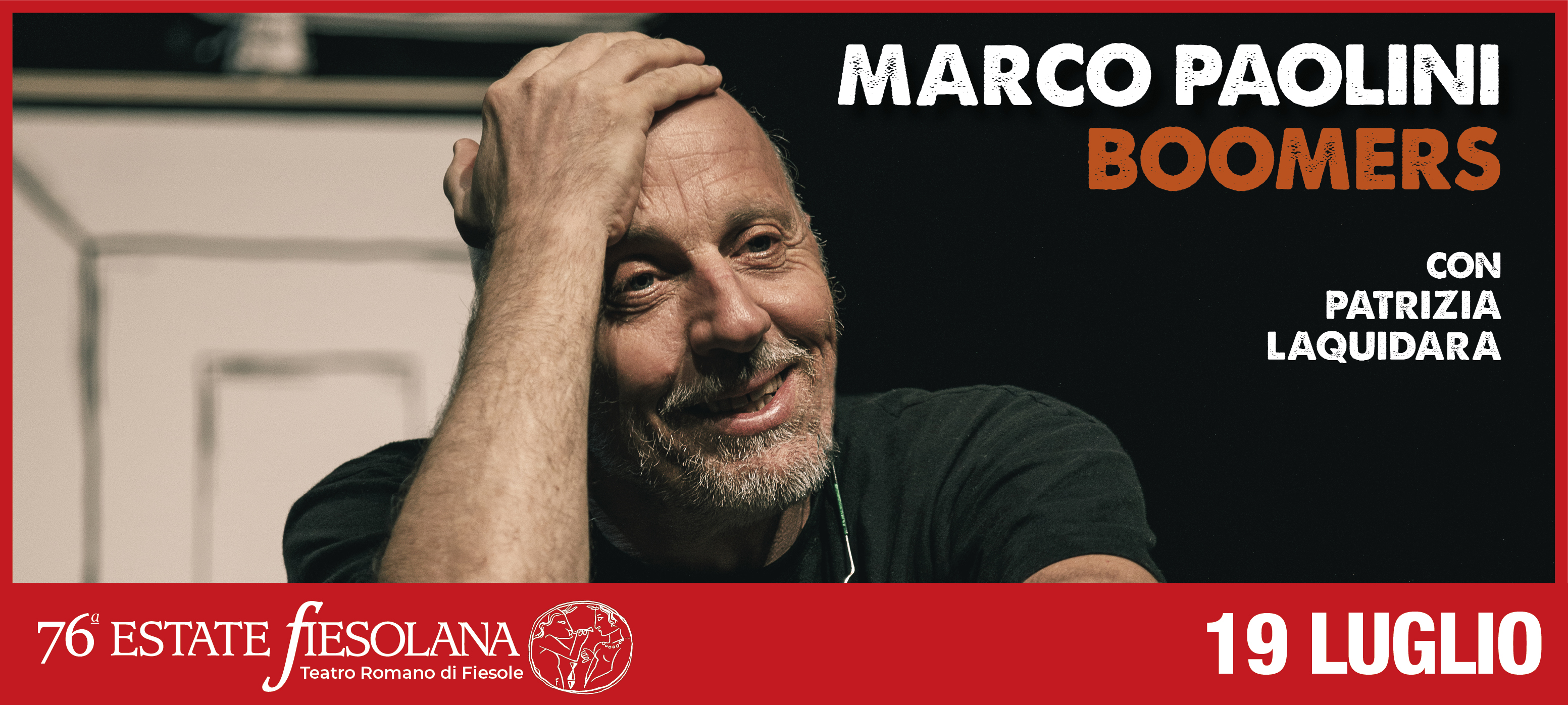 Marco Paolini in Boomers - 19 Luglio - ore 21:15